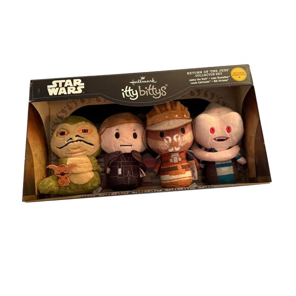 Hallmark Star Wars Itty Bittys Return Of The Jedi Collector Set Featuring Jabba - Picture 1 of 4